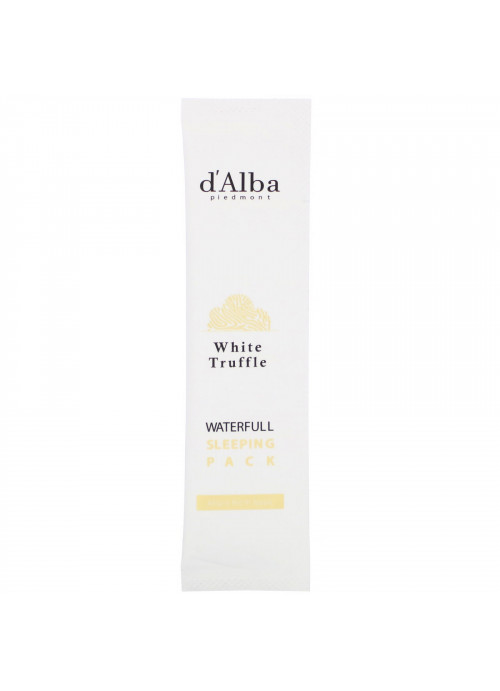d'Alba, White Truffle, Waterfull Sleeping Pack, 1.62 fl oz (48 ml)
