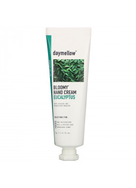 Daymellow, Bloomy Hand Cream, Eucalyptus, 1.76 fl oz (50 g)