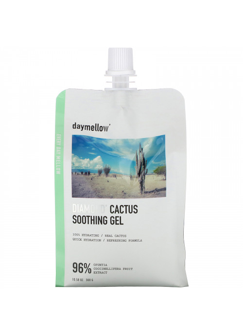 Daymellow, Diamond, Cactus Soothing Gel, 10.58 oz (300 g)