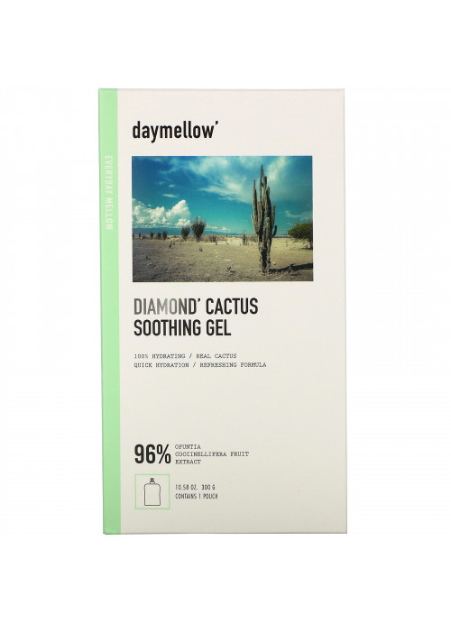 Daymellow, Diamond, Cactus Soothing Gel, 10.58 oz (300 g)