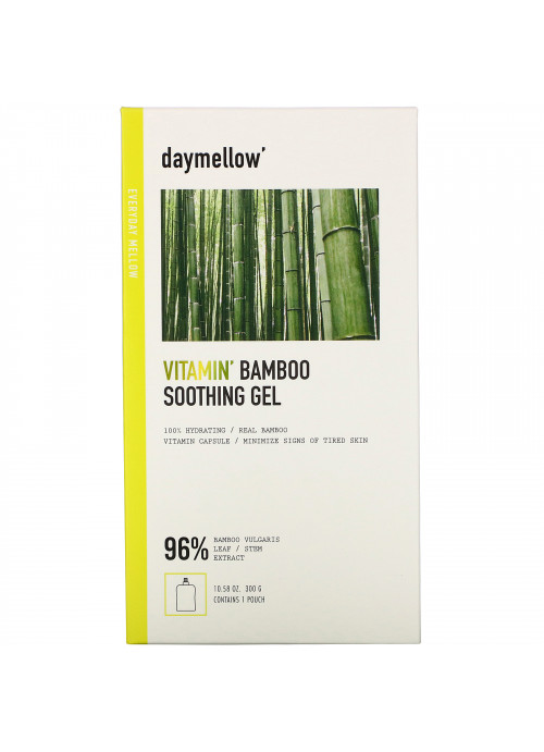 Daymellow, Vitamin, Bamboo Soothing Gel, 10.58 oz (300 g)