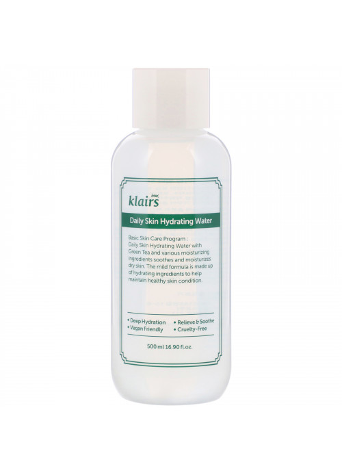 Dear, Klairs, Daily Skin Hydrating Water, 16.90 fl oz (500 ml)