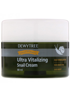 Dewytree, Ultra Vitalizing Snail Cream, 80 ml