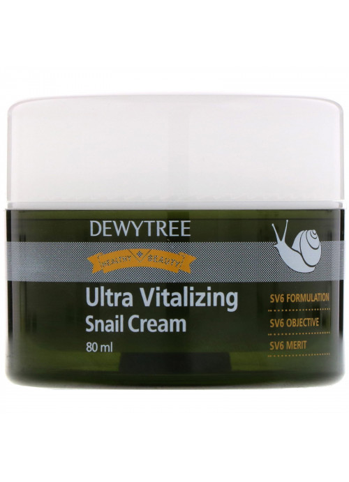 Dewytree, Ultra Vitalizing Snail Cream, 80 ml