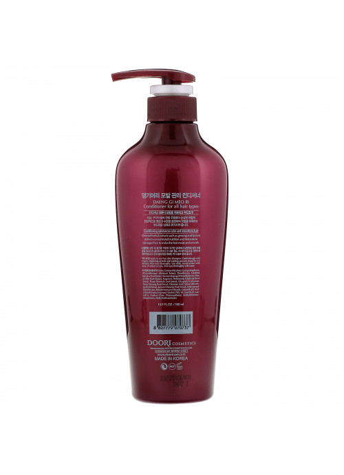 Doori Cosmetics, Daeng Gi Meo Ri, Conditioner for All Hair, 16.9 fl oz (500 ml)