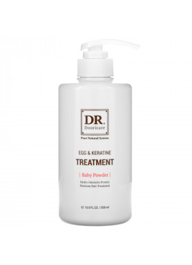Doori Cosmetics, Daeng Gi Meo Ri, Dr. Egg & Keratin Treatment, Baby Powder, 16.9 fl oz (500 ml)