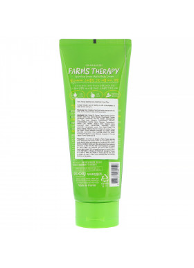 Doori Cosmetics, Farms Therapy, Sparkling Body Cream, Green Apple, 6.7 fl oz (200 ml)