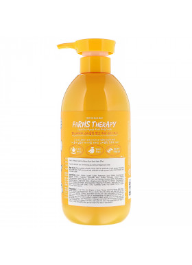 Doori Cosmetics, Farms Therapy, Sparkling Body Wash, Mango Rush, 23.6 fl oz (700 ml)