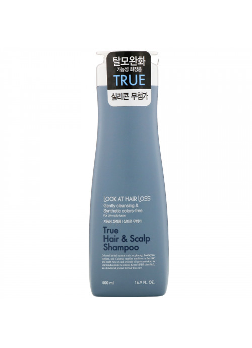 Doori Cosmetics, Look At Hair Loss, True Hair & Scalp Shampoo, 16.9 fl oz (500 ml)