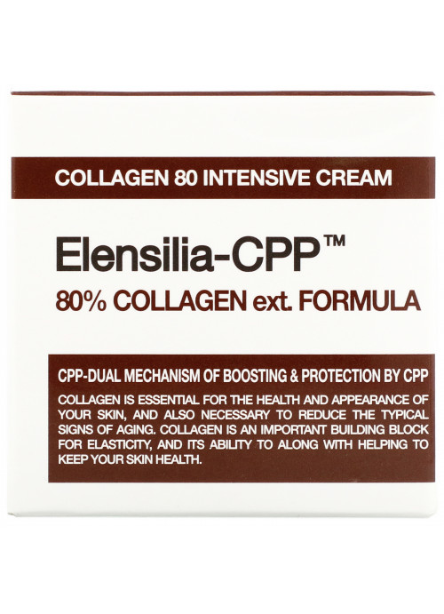 Elensilia, Elensilia-CPP, Collagen 80 Intensive Cream, 50 g