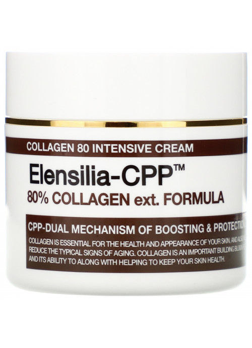 Elensilia, Elensilia-CPP, Collagen 80 Intensive Cream, 50 g