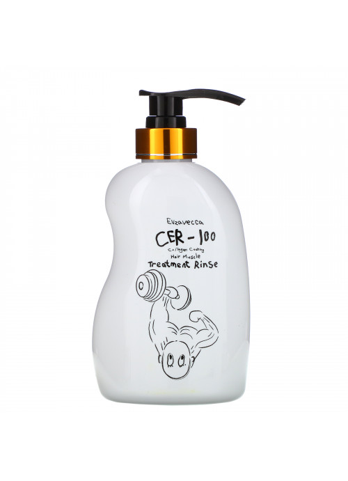 Elizavecca, CER-100 Collagen Coating Hair Muscle Treatment Rinse, 16.9 fl oz (500 ml)