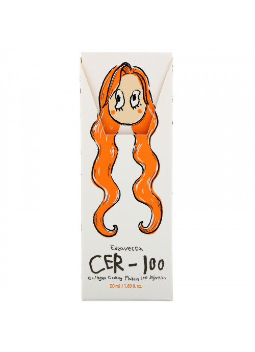 Elizavecca, CER-100, Collagen Coating Protein Ion Injection, 1.69 fl oz (50 ml)