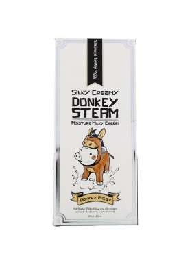 Elizavecca, Donkey Piggy, Silky Creamy Donkey Steam, Moisture Milky Cream, 3.53 oz (100 g)
