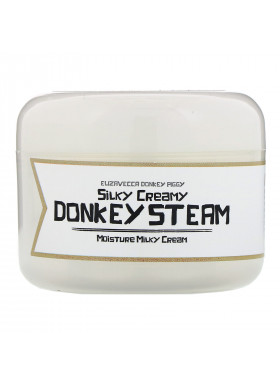 Elizavecca, Donkey Piggy, Silky Creamy Donkey Steam, Moisture Milky Cream, 3.53 oz (100 g)