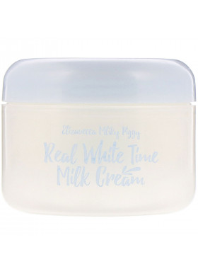 Elizavecca, Milky Piggy, Real White Time Milk Cream, 3.53 oz (100 g)