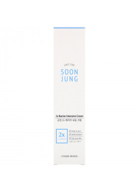 Etude House, Soon Jung, 2x Barrier Intensive Cream, 2.02 fl oz (60 ml)