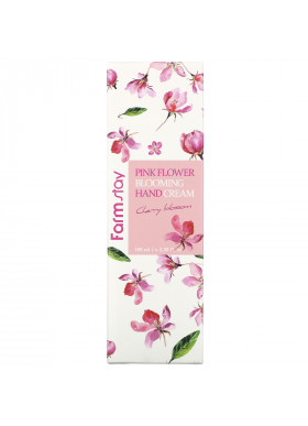 Farm Stay, Pink Flower Blooming Hand Cream, Cherry Blossom,  3.38 fl oz (100 ml)