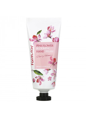 Farm Stay, Pink Flower Blooming Hand Cream, Cherry Blossom,  3.38 fl oz (100 ml)