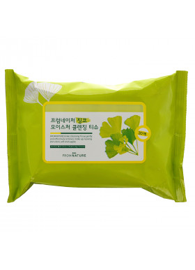 FromNature, Ginko Moisture Cleansing Tissue, 30 Tissues