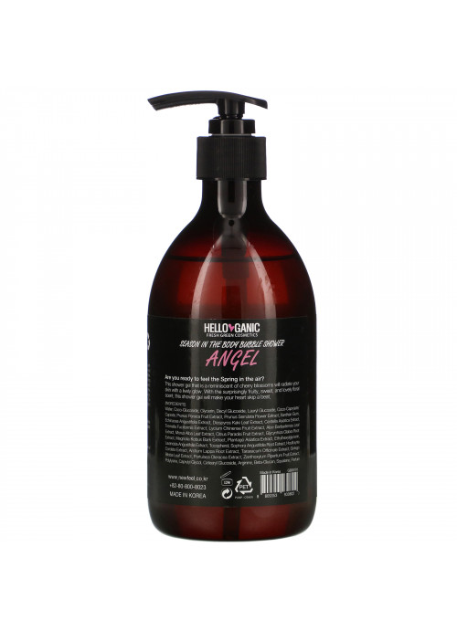 Helloganic, Season In the Body Bubble Shower, Angel, 16.9 fl oz (500 ml)