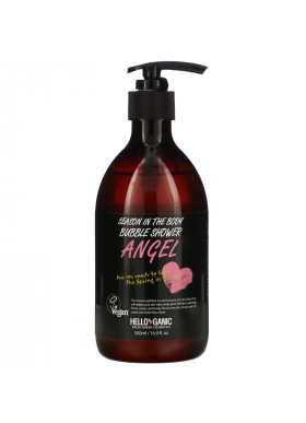 Helloganic, Season In the Body Bubble Shower, Angel, 16.9 fl oz (500 ml)