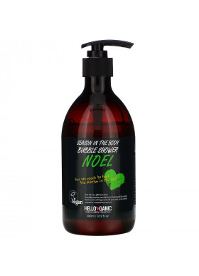 Helloganic, Season In the Body Bubble Shower, Noel, 16.9 fl oz (500 ml)