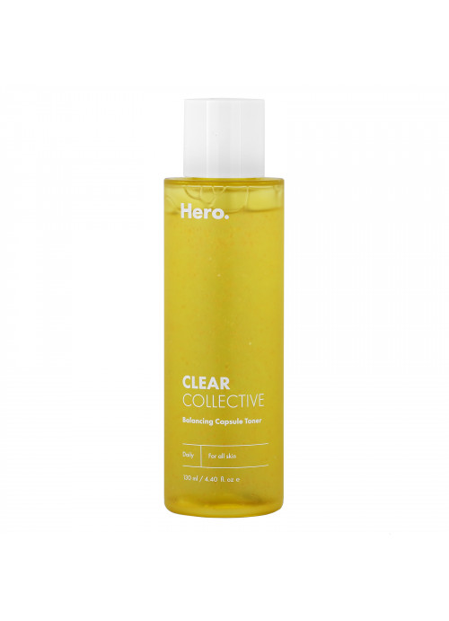 Hero Cosmetics, Clear Collective, Balancing Capsule Toner, 4.40 fl oz (130 ml)