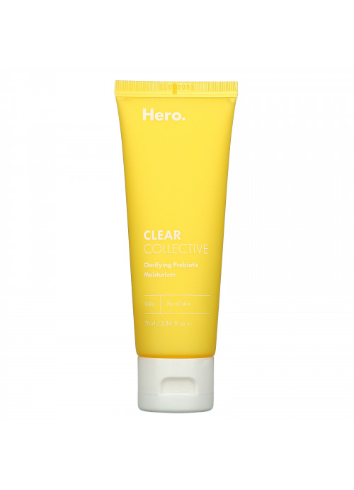 Hero Cosmetics, Clear Collective, Clarifying Prebiotic Moisturizer, 2.36 fl oz (70 ml)