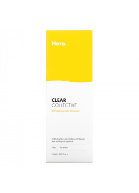 Hero Cosmetics, Clear Collective, Exfoliating Jelly Cleanser, 5.07 fl oz (150 ml)