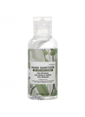 Huangjisoo, Hand Sanitizer, 62% Alcohol, Fragrance Free, 1.01 fl oz (30 ml)