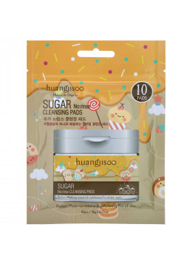 Huangjisoo, Sugar, No:rinse Cleansing Pads, 10 Pads