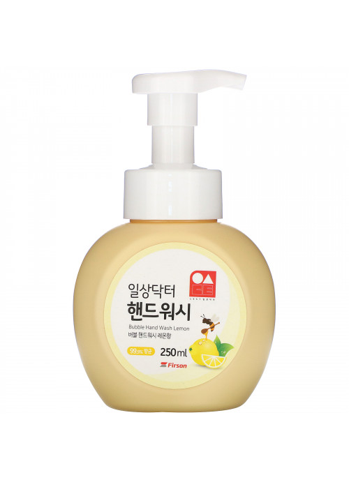 Ilsang Doctor, Bubble Hand Wash, Lemon, 250 ml