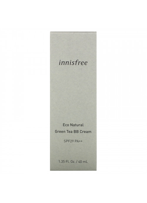 Innisfree, Eco Natural Green Tea BB Cream, SPF 29 PA++, 1.35 fl. oz. (40 ml)