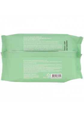 Innisfree, Green Barley, Multi-Cleansing Tissue, 50 Sheets, 8.45 fl oz (250 ml)