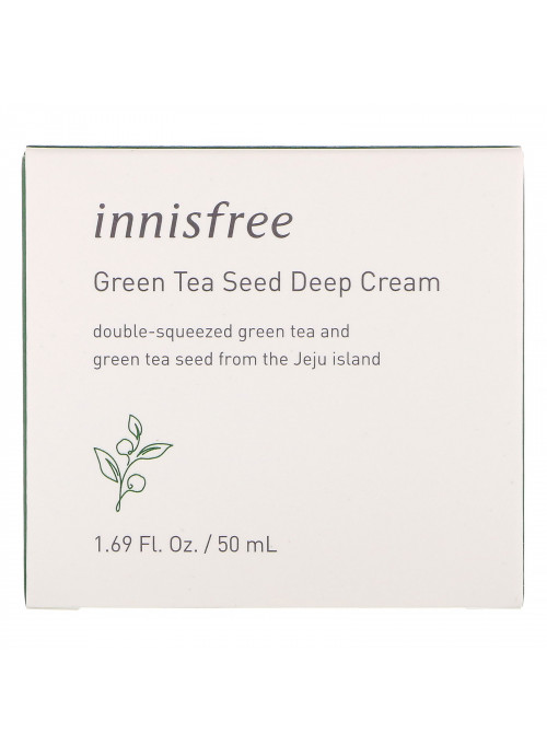 Innisfree, Green Tea Seed Deep Cream, 1.69 fl oz (50 ml)