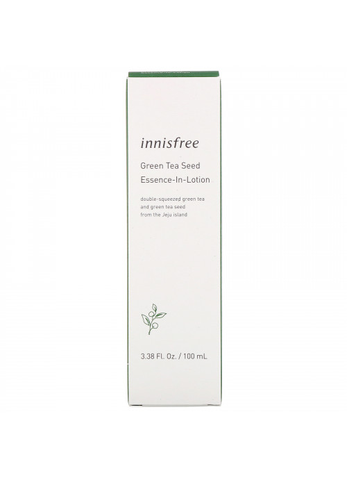 Innisfree, Green Tea Seed Essence-In-Lotion, 3.38 fl oz (100 ml)