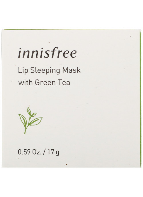 Innisfree, Lip Sleeping Mask with Green Tea, 0.59 oz (17 g)