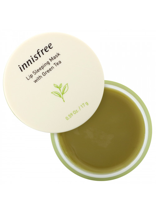 Innisfree, Lip Sleeping Mask with Green Tea, 0.59 oz (17 g)