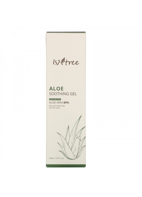 Isntree, Aloe Soothing Gel,  Aloe Vera 80%, 5.07 fl oz (150 ml)