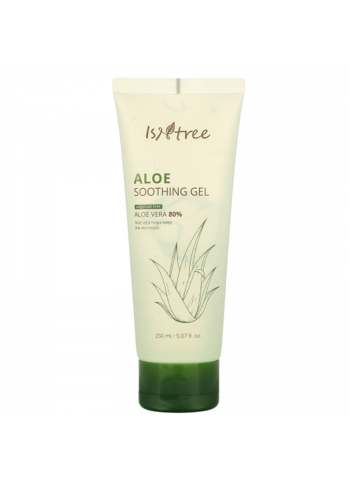 Isntree, Aloe Soothing Gel,  Aloe Vera 80%, 5.07 fl oz (150 ml)