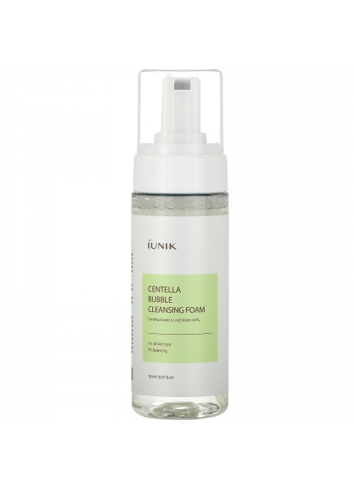iUNIK, Centella Bubble Cleansing Foam, 5.07 fl oz (150 ml)