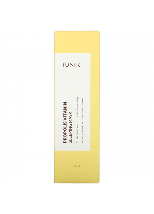 iUNIK, Propolis Vitamin Sleeping Mask, 60 ml