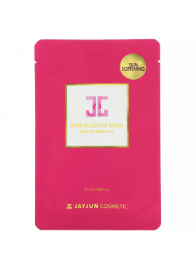 Jayjun Cosmetic, Rose Blossom Mask, 1 Sheet, 0.84 fl oz (25 ml)