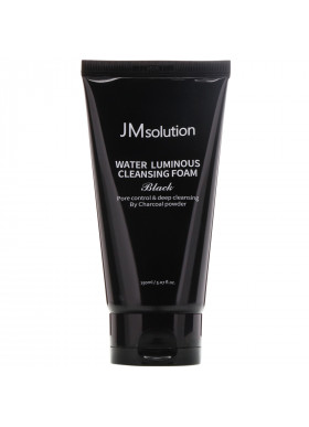 JM Solution, Water Luminous Cleansing Foam, Black, 5.07 fl oz (150 ml)