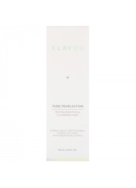 KLAVUU, Pure Pearlsation, Revitalizing Facial Cleansing Foam, 4.39 fl oz (130 ml)