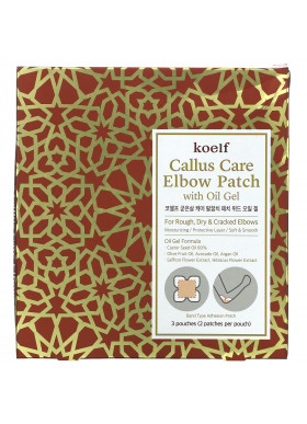 Koelf, Callus Care Elbow Patch with Oil Gel, 3 Pouches