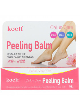 Koelf, Callus Care Peeling Balm, 40 g