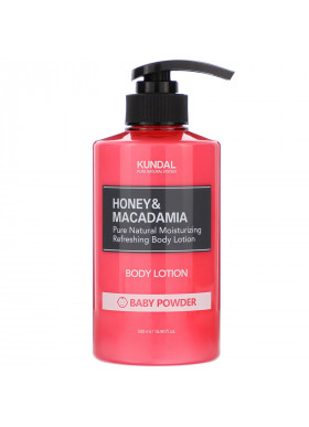 Kundal, Honey & Macadamia, Body Lotion, Baby Powder, 16.90 fl oz (500 ml)