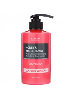 Kundal, Honey & Macadamia, Body Lotion, Cherry Blossom, 16.90 fl oz (500 ml)